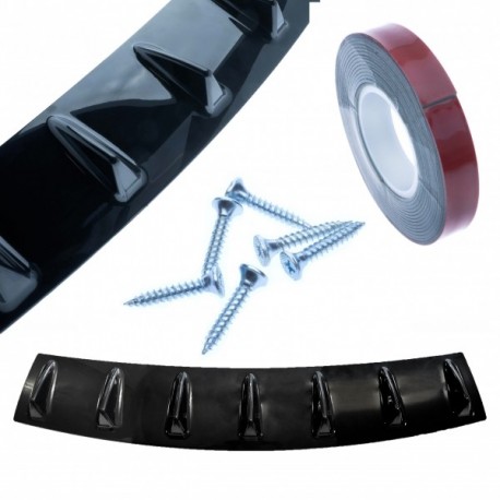 Difuzor bara spate negru EXTREMO TUNING - Accesorii externe