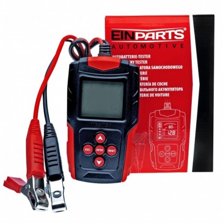 Tester baterie LCD 12/24V EINPARTS - Unelte de atelier, Testere auto