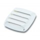Grilaj de ventilație 86x86 alb pentru barcă/iaht