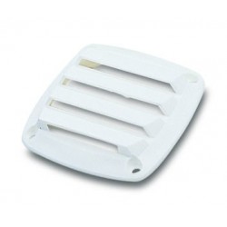 Grilaj de ventilație 86x86 alb pentru barcă/iaht
