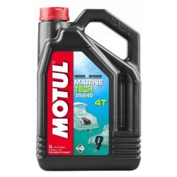 Ulei de motor Motul 25W40 5L Marine Tech 4T pentru barcă iaht
