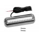Lampă subacvatică LED inox lumină albastră putere 3.5W 42 LED-uri