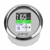 Tachometru GPS 12V/24V pentru barcă/iaht alb/cromat