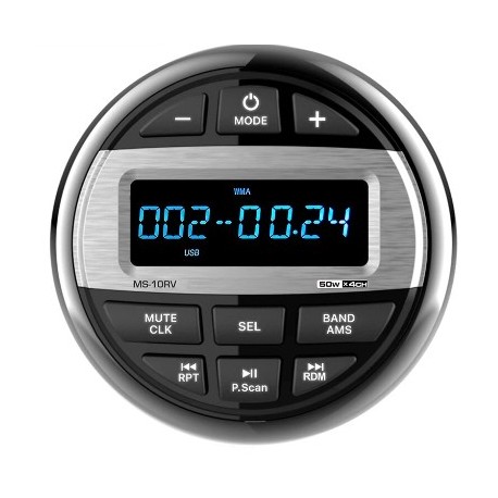 Radio marin stereo Bluetooth impermeabil FM AM pentru barcă iaht