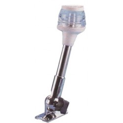 Lampa de navigație superioară rabatabilă 9" albă