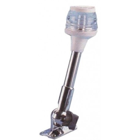 Lampa de navigație superioară rabatabilă 9" albă