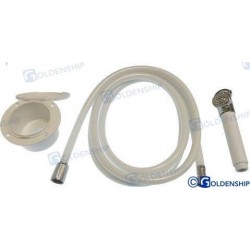 Set duș cu cap de duș rigid cromat