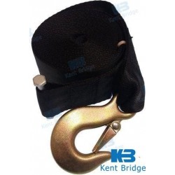Chingă pentru troliu cu cârlig 50 mm x 7,6 m