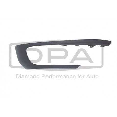 Ramă lampă ceață dreapta Volkswagen Touareg 2015-2018 7P6807490H