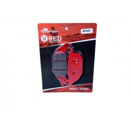 Plăcuțe frână moto organice Honda XL 125 Varadero (01-11) / CBR 125 (fără ECE)