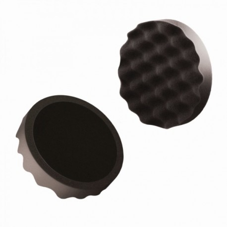 Burete de lustruire profilat diametru 150 mm / negru / moale / cu arici / Boll