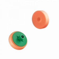 Burete de lustruit diametru 80 mm / portocaliu / mediu / filet M14 / Boll