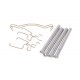 Set instalare plăcuțe frână Toyota Celica/Corolla/Prius/Yaris 99-09
