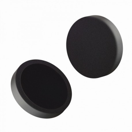 Burete de lustruire diametru 150 mm / grosime 25 mm / negru / moale / cu arici / Boll