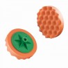 Burete de lustruire profilat diametru 150 mm / portocaliu / mediu / filet M14 / Boll
