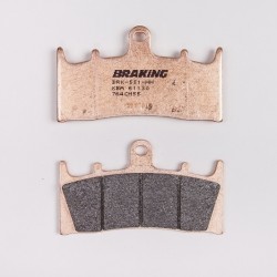 Plăcuțe de frână metalice față auto