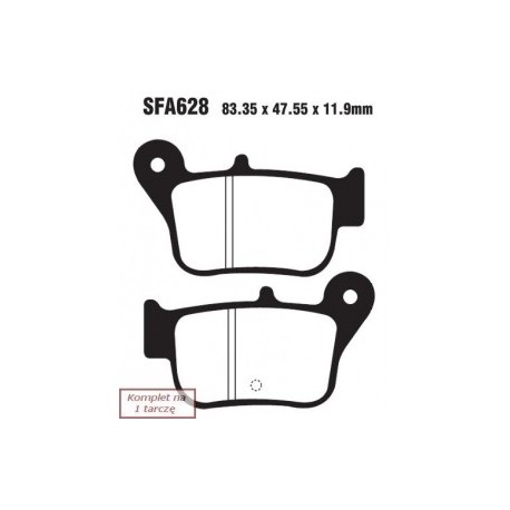 Plăcuțe frână motocicletă SYM Max SYM 400i (11-12)