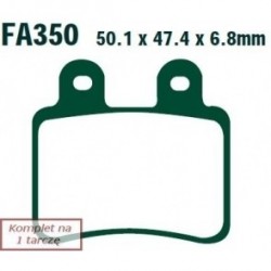 Plăcuțe de frână motocicletă Derbi Senda 125 SM (04-07) Yamaha XT 125 X (07) Yamaha DT 50 R (02-08) MCB735