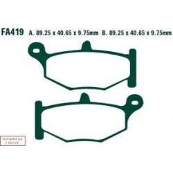 Plăcuțe frână motocicletă Suzuki GSXR 750 (06-07) / GSX 1300 Hayabusa (13-14) MCB783