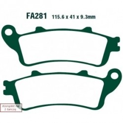 Plăcuțe de frână motocicletă Honda FJS 600 Silverwing (fără ABS) (01-06) O7034.CC