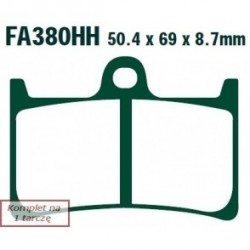 Plăcuțe de frână motocicletă Yamaha YZF-R6 (2005-2014) / YZF-R1 (2004-2006) / FZ1 Fazer (ABS) (2008-2014) / FZ8 N-800cc (fără