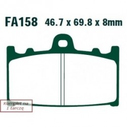 Plăcuțe de frână motocicletă Suzuki GSX 1250 Sports Touring (2010-2014) / GSF 1250 (fără ABS) (2007-2011) / GSF 1200 (-2006)