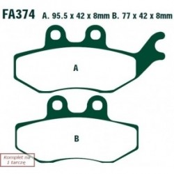 Plăcuțe frână motocicletă Rieju NKD 125 (06-07) MCB771
