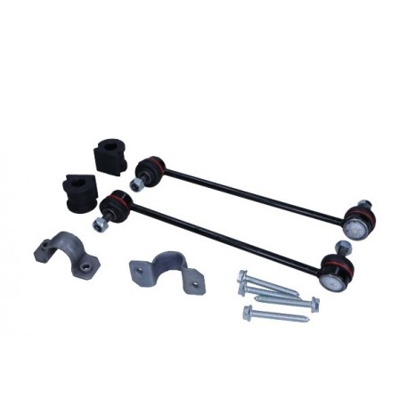 Set legături stabilizator Skoda partea față Fabia 18mm legături + bucșe + coliere + șuruburi 6Q0 411 314 R S1