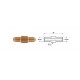 Conector conducte frână exterior M 10X1 SF exterior M 10X1 SF 5-600-133