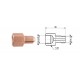 Conector conducte frână interior M 12X1,25 SF + exterior M 10X1 SF