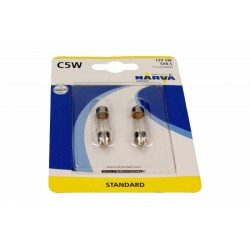 Bec tubulară 12V/5W 11x35mm C5W blister 2 buc. 0171254000