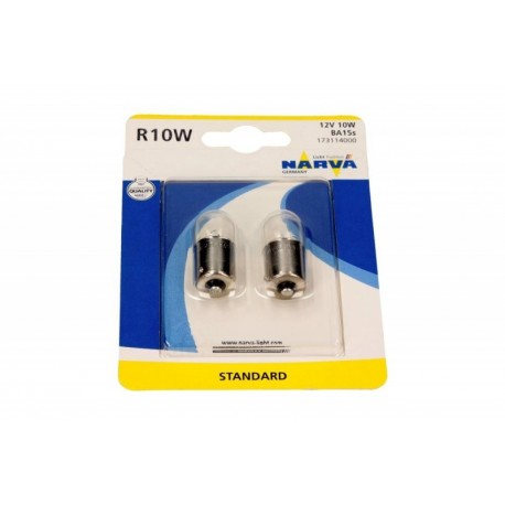 Bec R10W 12V/10W BA15S 2 bucăți blister preț pentru 2 bucăți 173114002