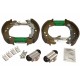 Set saboți de frână Nissan Micra/Note 1.0-1.6 2003-2012 complet cu cilindri 44100-BH00A