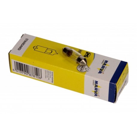 Bec tubulară 12V/10W 11x28mm 10 bucăți (fără ECE) 0173153000
