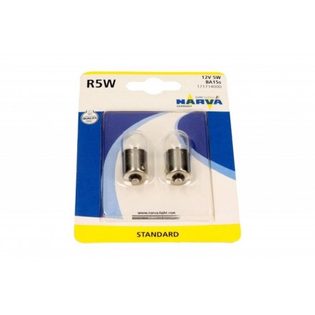 Bec R5W 12V/5W BA15S 2 bucăți blister (preț pentru 2 buc.) 0171714000