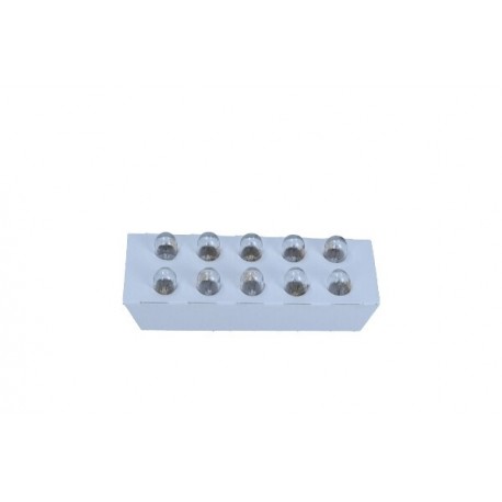 Bec cu halogen W3W 12V/3W W2,1X9,5D (sticlă completă) Original 12V 10 buc. W3W