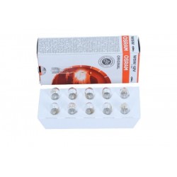 Bec cu halogen W5W 12V/5W W2,1X9,5D (sticlă completă) original 12V set 10 buc. W5W