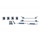Arcuri saboți frână Ford Fiesta/Fusion/Puma 00-12 YS61-2A225-AB