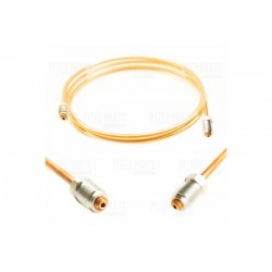 Conductă de frână cu lungime de 900 mm din cupru cu capete tip B-B (M12 x 1)