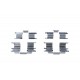 Set instalare plăcuțe frână Nissan Micra 1.0-1.4 16V 92-03