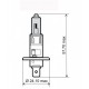 Bec moto H1 12V/55W albastru 24 651 0030