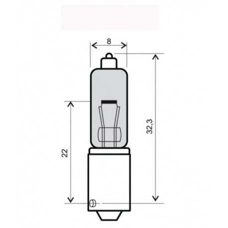 Bec moto. 10 buc 12V/21W 90° 246 510 015