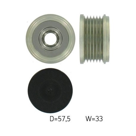 Piesă fulie alternator Peugeot GA759.01