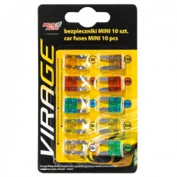 Siguranțe auto mini set 10 bucăți