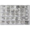 300 bucăți șaibe din aluminiu mix YT06865