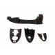 Mâner ușă Ford Focus 00- Stânga/Set spate fără încuietoare negru