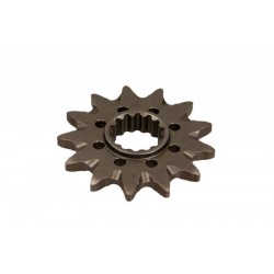 Pinion antrenare față motocicletă, oțel