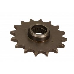 Pinion antrenare față motocicletă, oțel