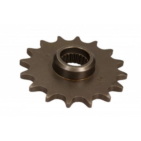 Pinion antrenare față motocicletă, oțel