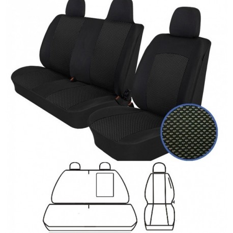 Huse auto Citroen Berlingo, Peugeot Partner 08- (2+1)